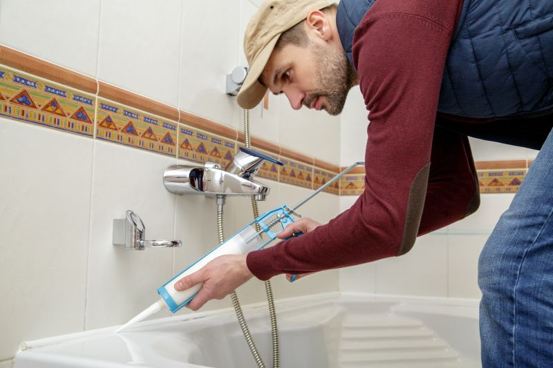 Bathroom Caulking Service