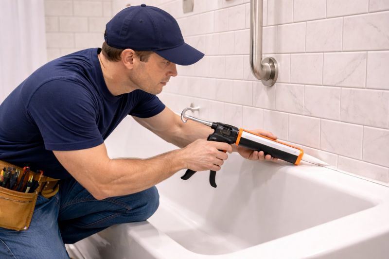Bathroom Caulking Service